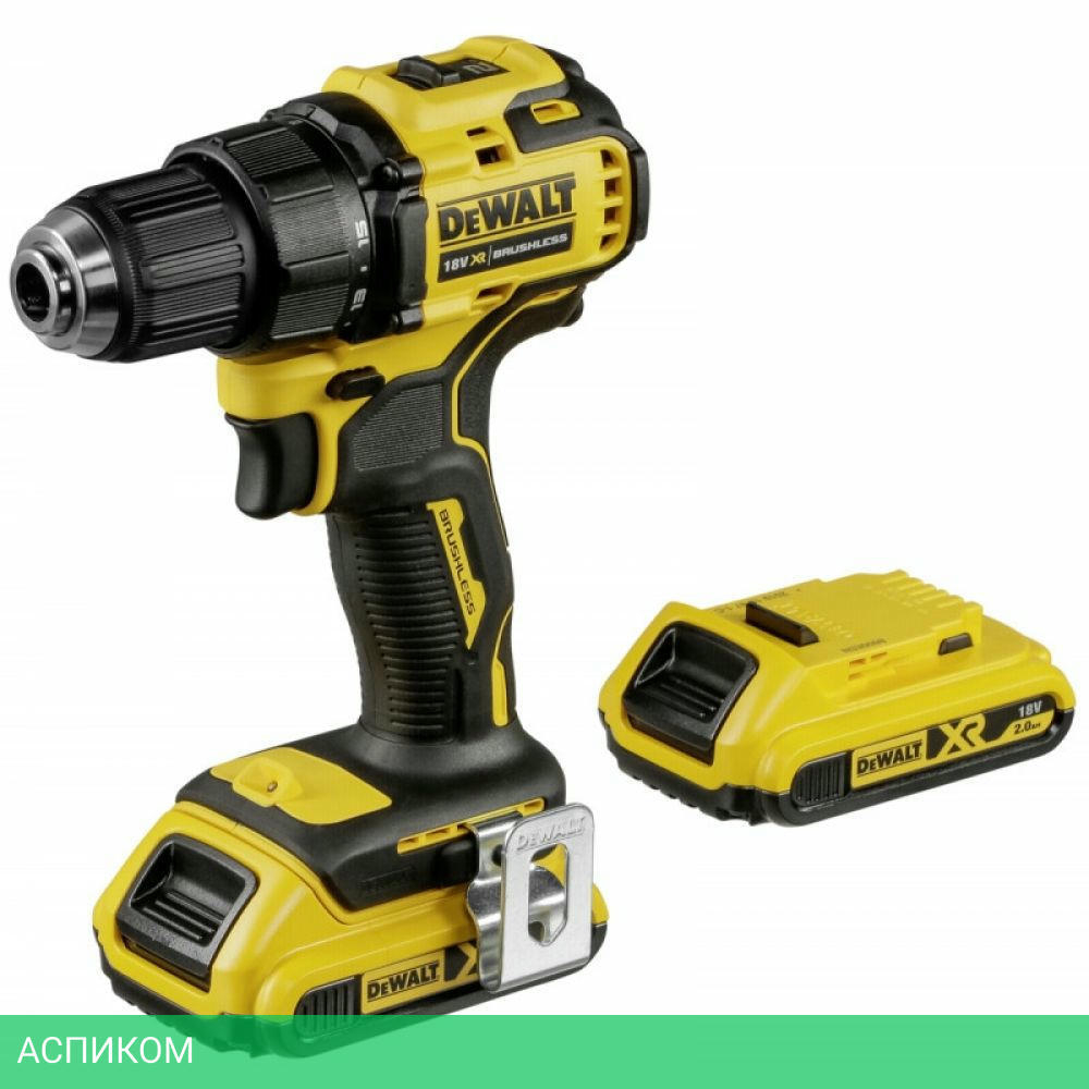 Дрель-шуруповерт DeWalt DCD708D2T (DCD708D2T-QW)
