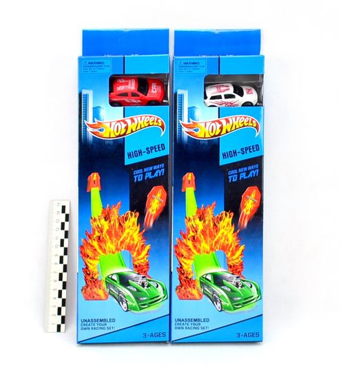 Трамплин Hot Wheels High Speed с машинкой