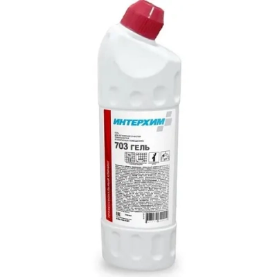 ИНТЕРХИМ 703 ГЕЛЬ, 0,75л. Гель для санузлов Распродажа!!! ih71307