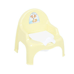 Детский кресло-горшок для детей молочный