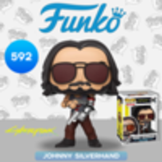 Фигурка Funko POP! Games Cyberpunk 2077 Johnny Silverhand w/ Gun (592) 47522