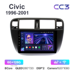 Teyes CC3 9"для Honda Civic 1996-2001 (прав)