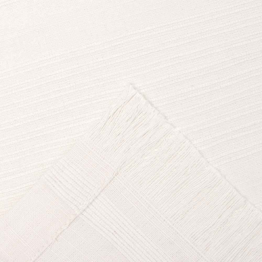 Дорожка на стол Этель, цвет молочный, 35х188 см, 100% хлопок