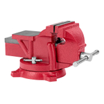 Тиски слесарные, 100 мм, поворотные, с наковальней Matrix