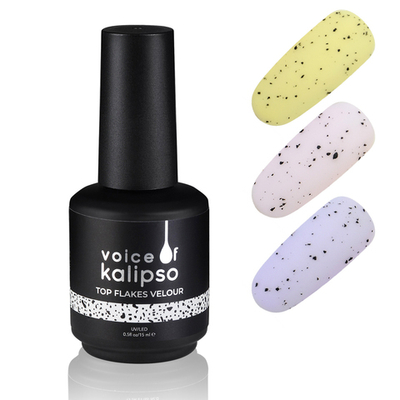 Voice of Kalipso Top Flakes Velour с хлопьями, 15 мл
