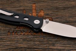 Нож складной QSP Canary Folder, клинок 72мм, сталь Sandvik 14C28N, рукоять G10 чёрный