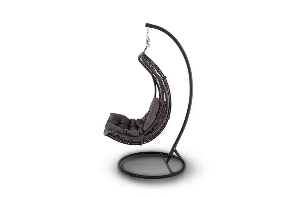 «Виши» подвесное кресло из искусственного ротанга, цвет коричневый