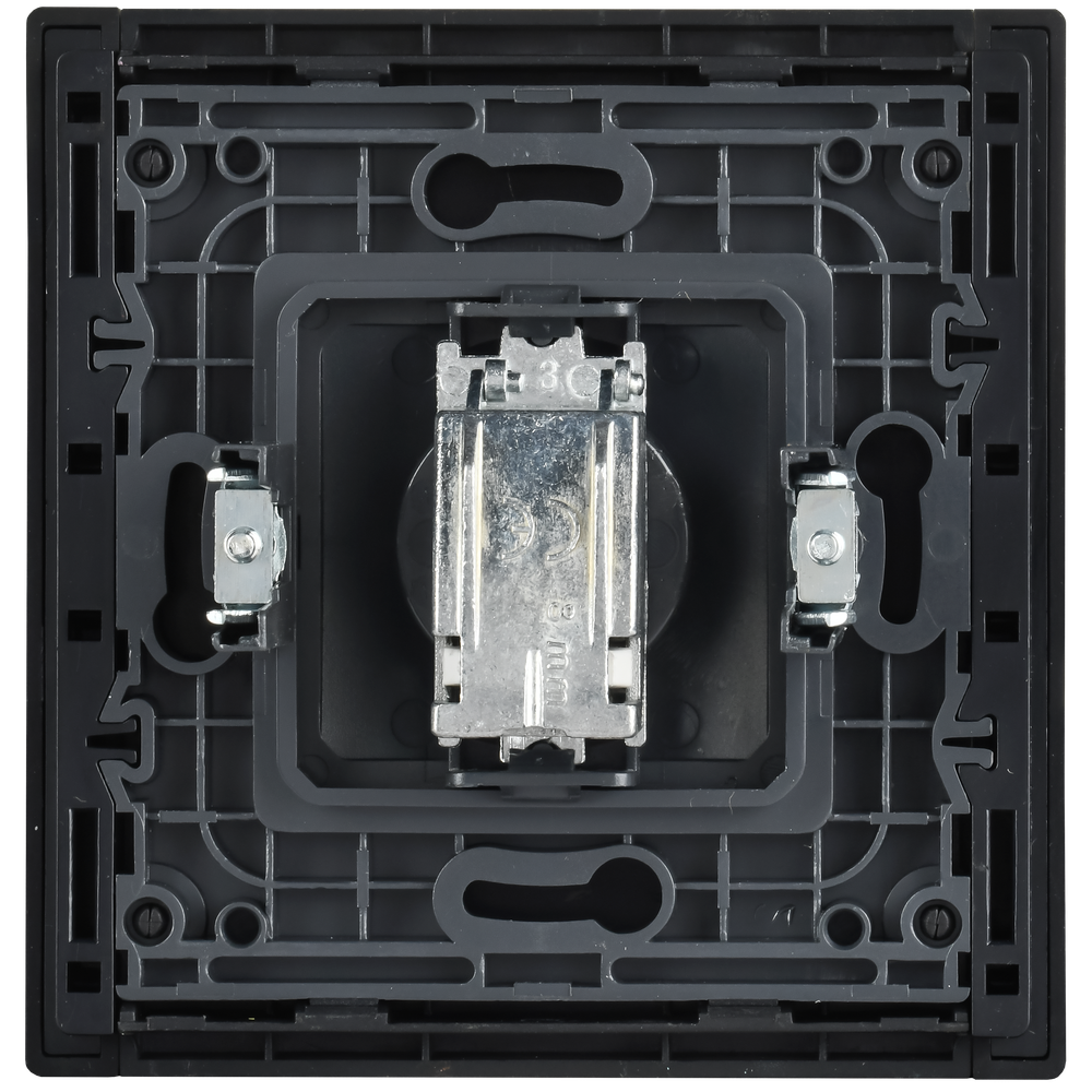 FORTE&PIANO Розетка TV оконечная FP228M металл белый IEK