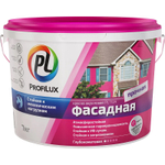 Краска фасадная влагостойкая Profilux PL 112А белая 7 кг
