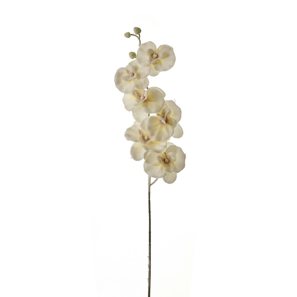 Веточка 75см House of Seasons Орхидея белая