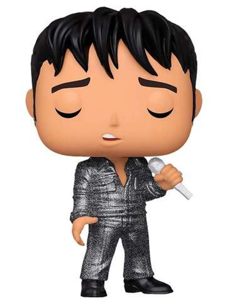 Фигурка Funko POP! Rocks Elvis Presley Elvis '68 Comeback Special (DGLT) (Exc) (188) 36650