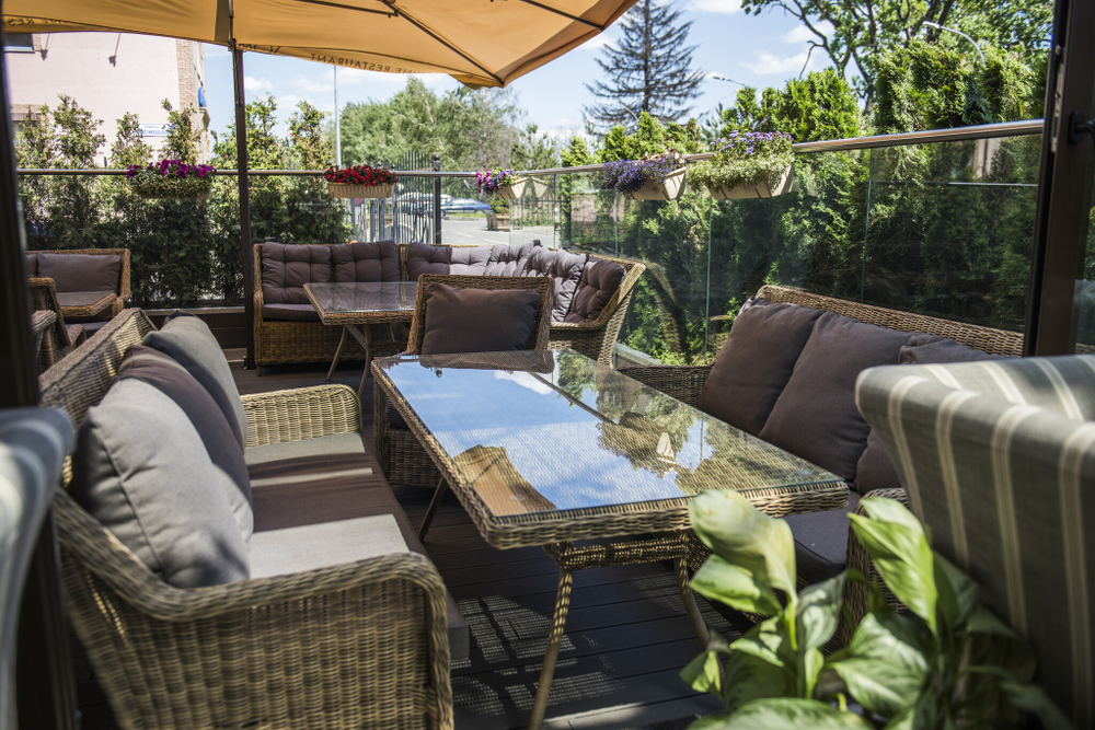 "Латте" плетеный стол из искусственного ротанга 160х90см, цвет соломенный