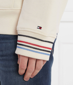 Худи MONOGRAM TIPPED 1/4 ZIP Tommy Hilfiger - экрю(MW0MW34412)
