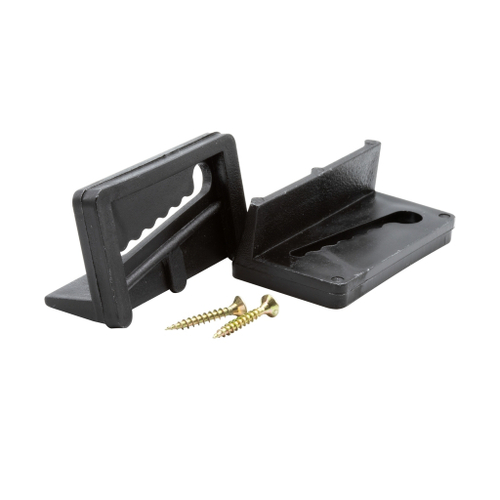 Крепеж д/накладной мойки (комплект 4шт + саморезы 4шт) в пакете на подвесе