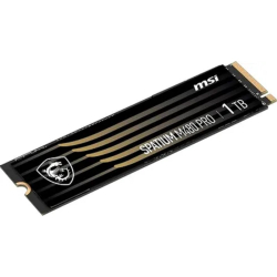 SSD диск Твердотельный накопитель SSD MSI 1TB PCIe 4.0 NVMe M.2 SPATIUM M480 PRO