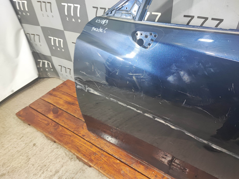 Дверь передняя левая Mazda 6 (GJ) 12-нв Б/У Оригинал GHP959010