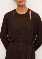 Кардиган KHAYAL, горький шоколад