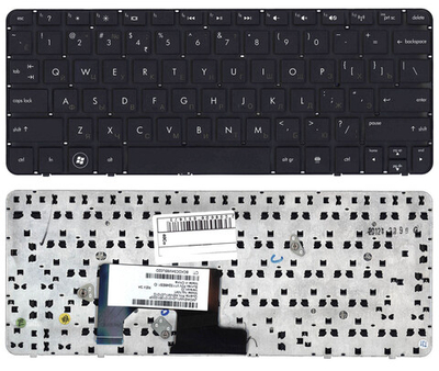 Клавиатура для ноутбука HP Compaq Mini 1103 110-3500 110-3510Nr 110-3530Nr черная