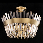 Citilux Вестерос CL307163 Люстра хрустальная потолочная Бронза