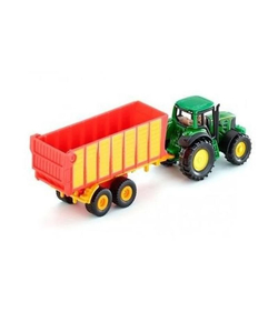 Трактор Siku 1650 Claas с прицепом для силоса