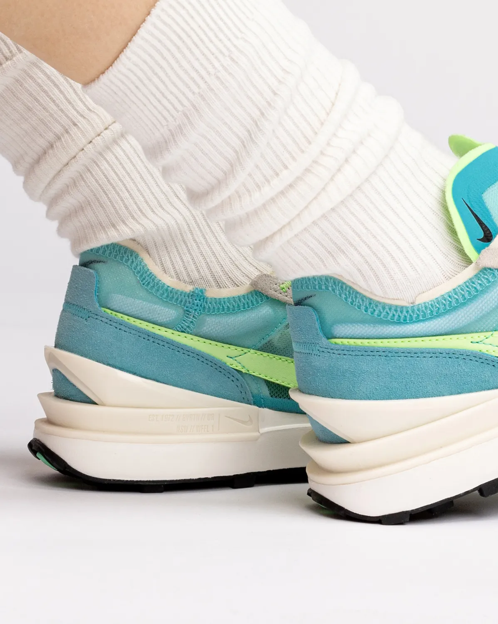 Кроссовки Nike Waffle One Great Marine, голуб.