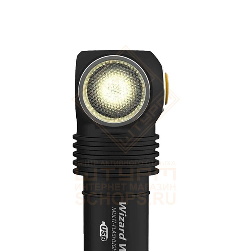 Фонарь налобный Armytek Wizard C2 WR Magnet USB, Red/White