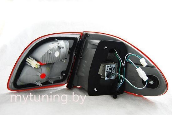 Задние фонари red smoke led для Mercedes E W211 kombi