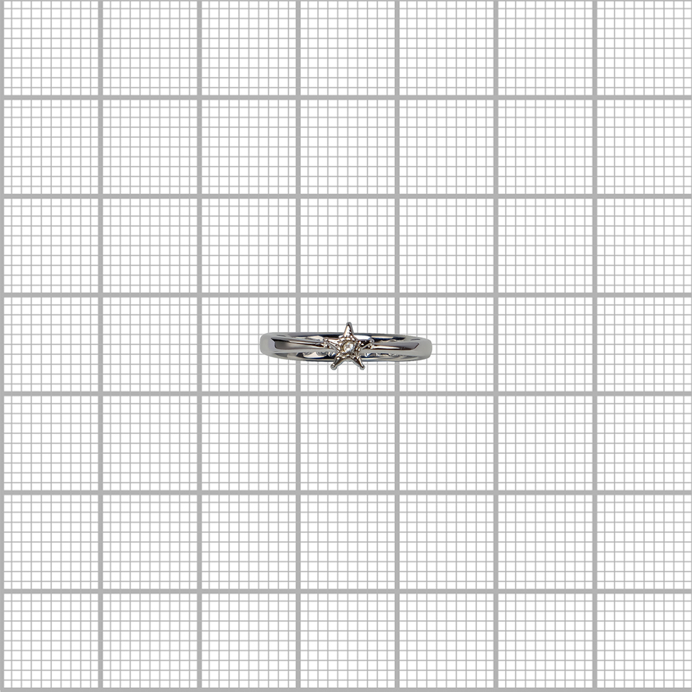 "Энта" кольцо в родиевом покрытии из коллекции "Э" от Jenavi