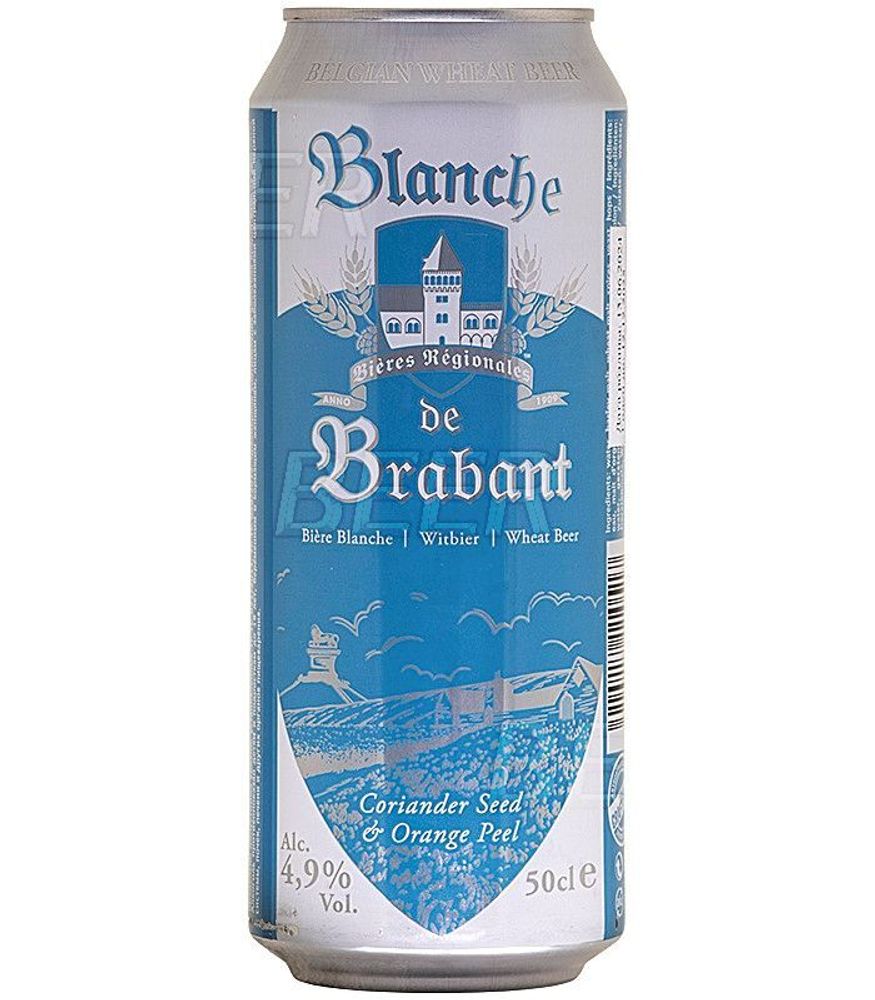 Пиво Бланш Де Брабант Н\Ф Неосв. 0,5л 4,9% Джон Мартин Бельгия