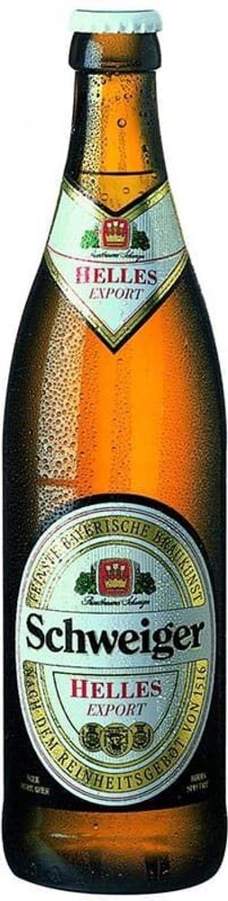 Schweiger Helles Export 0.5 л. - стекло(10 шт.)