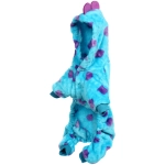 Комбинезон зимний для мелких и средних пород собак «DOG DINO», цвет голубой, размер М