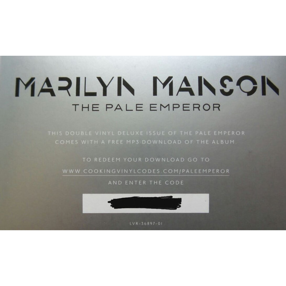 Marilyn Manson / The Pale Emperor (Coloured Vinyl)(2LP)