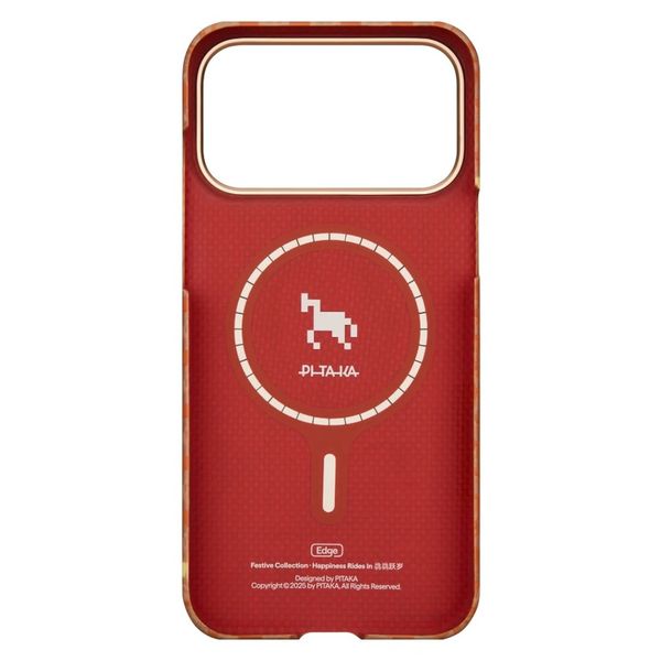 Чехол Pitaka Edge Case для iPhone 17 Pro Max, Янтарный | Amber