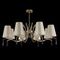 Подвесная люстра Crystal Lux Renata SP8 Gold