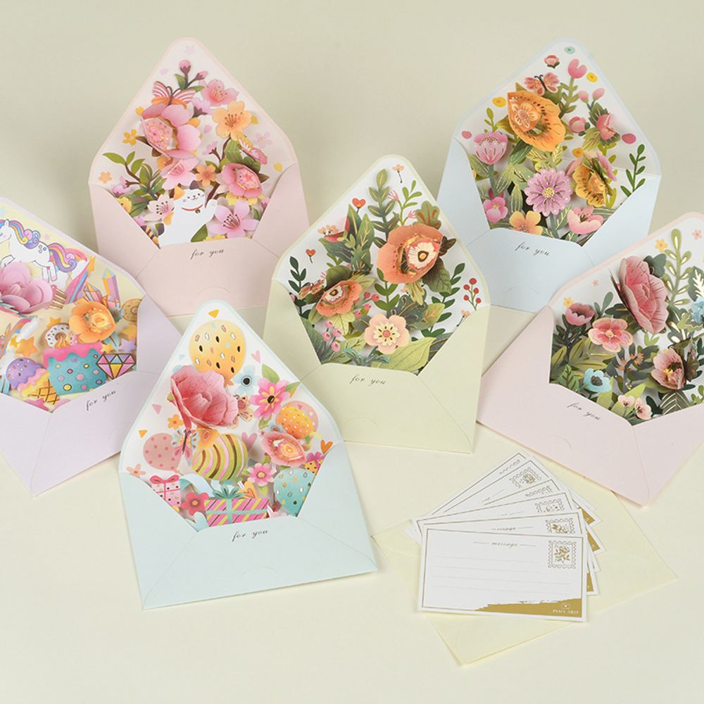 Открытка &quot;Floral Envelope&quot;