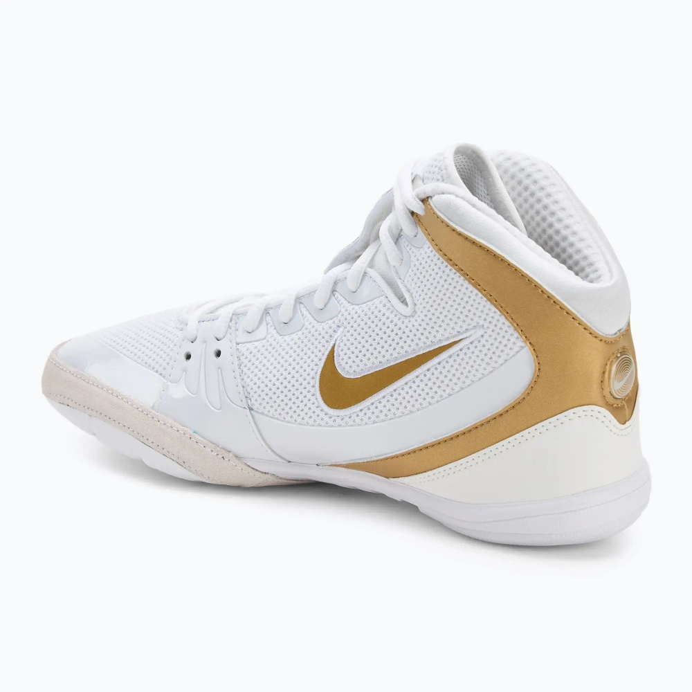 Боксёрки Nike Freek white/metallic gold/cool grey