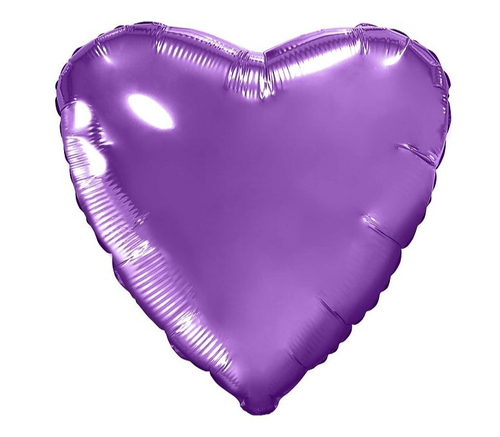 Шар сердце Пурпур