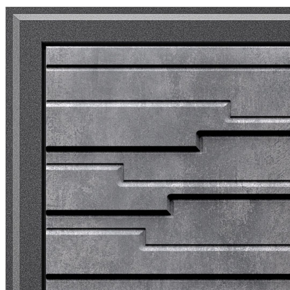 Фигурный металлический