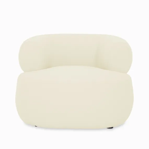 Кресло Plush Cloud серое