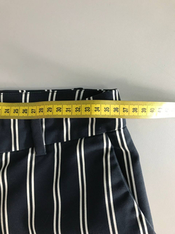 Брюки H&M в крупную полоску, маркировка 36, визуально 42 размер