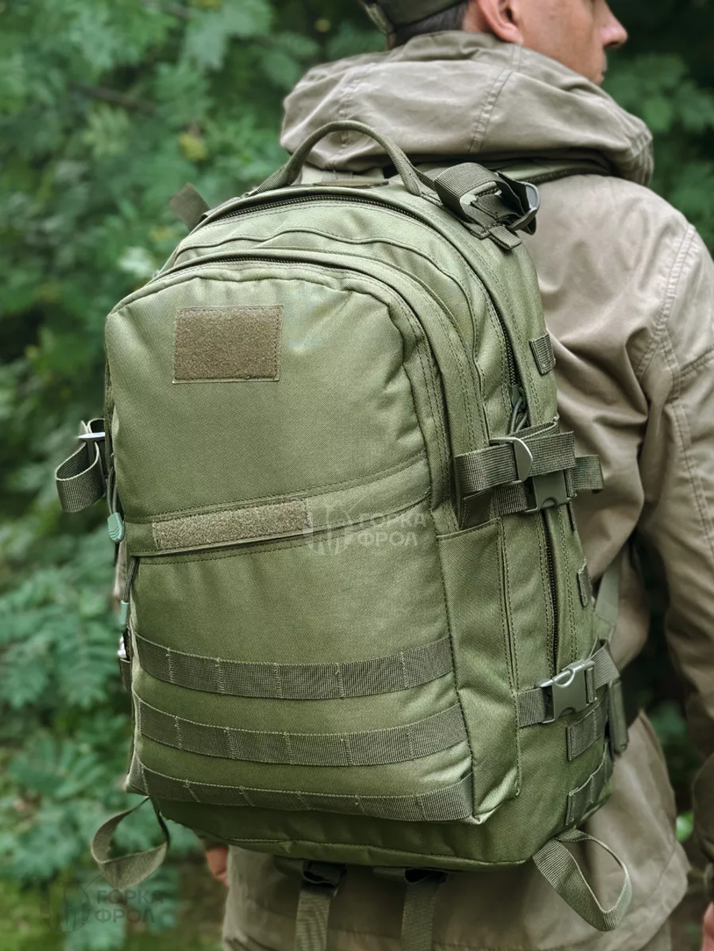 Рюкзак тактический Patriot 40 л Cordura 600D Олива