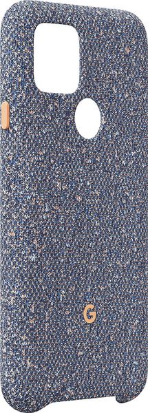 Чехол Google Pixel 5 Fabric Case, Blue Confetti (синий конфетти)