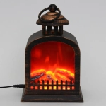 Сувенир с подсветкой «КАМИН - Вечер уюта» 15*12*23 см (питание от USB и батареек)