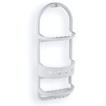 Полка для ванной комнаты подвесная 3 яруса, цвет мраморный