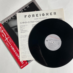 Винтажная виниловая пластинка LP Foreigner Inside Information (Japan 1988)