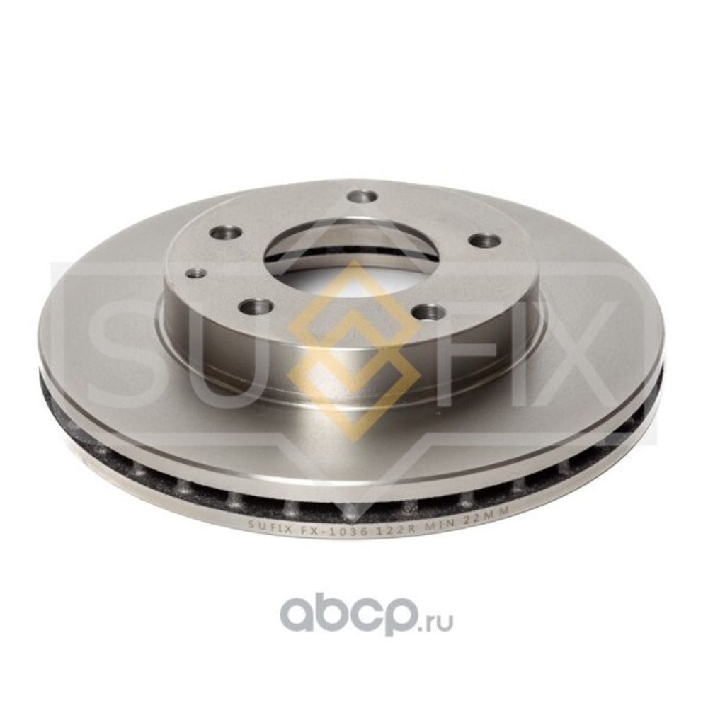 Диск тормозной передний Mazda 626 (258x24) (SUFIX)