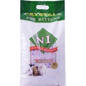 N1 Crystals for Kittens силикагелевый впитывающий