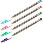 Ручка шариковая 0,7мм. синяя "LC-Mix" (Спейс)