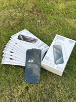 Защитное стекло без черных рамок Supglass SG-02 Transparent Glass All Clear For IP 17 Air (6.6)