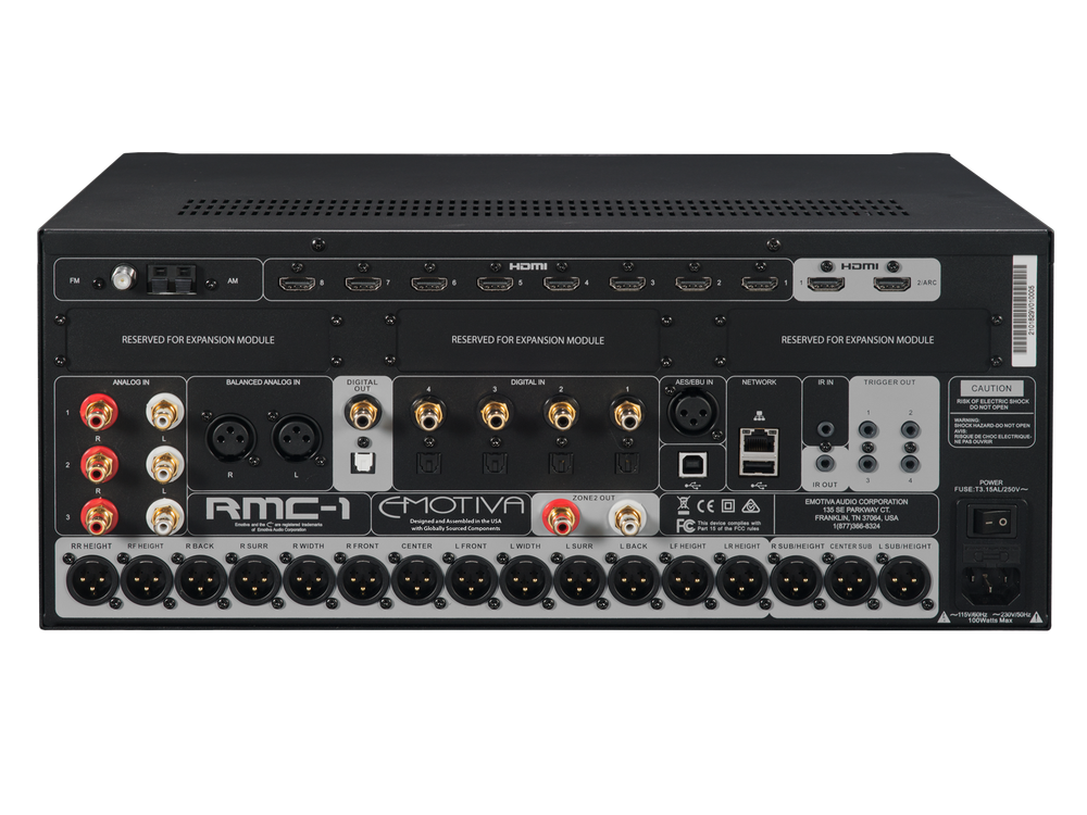 Emotiva RMC-1 + DIRAC